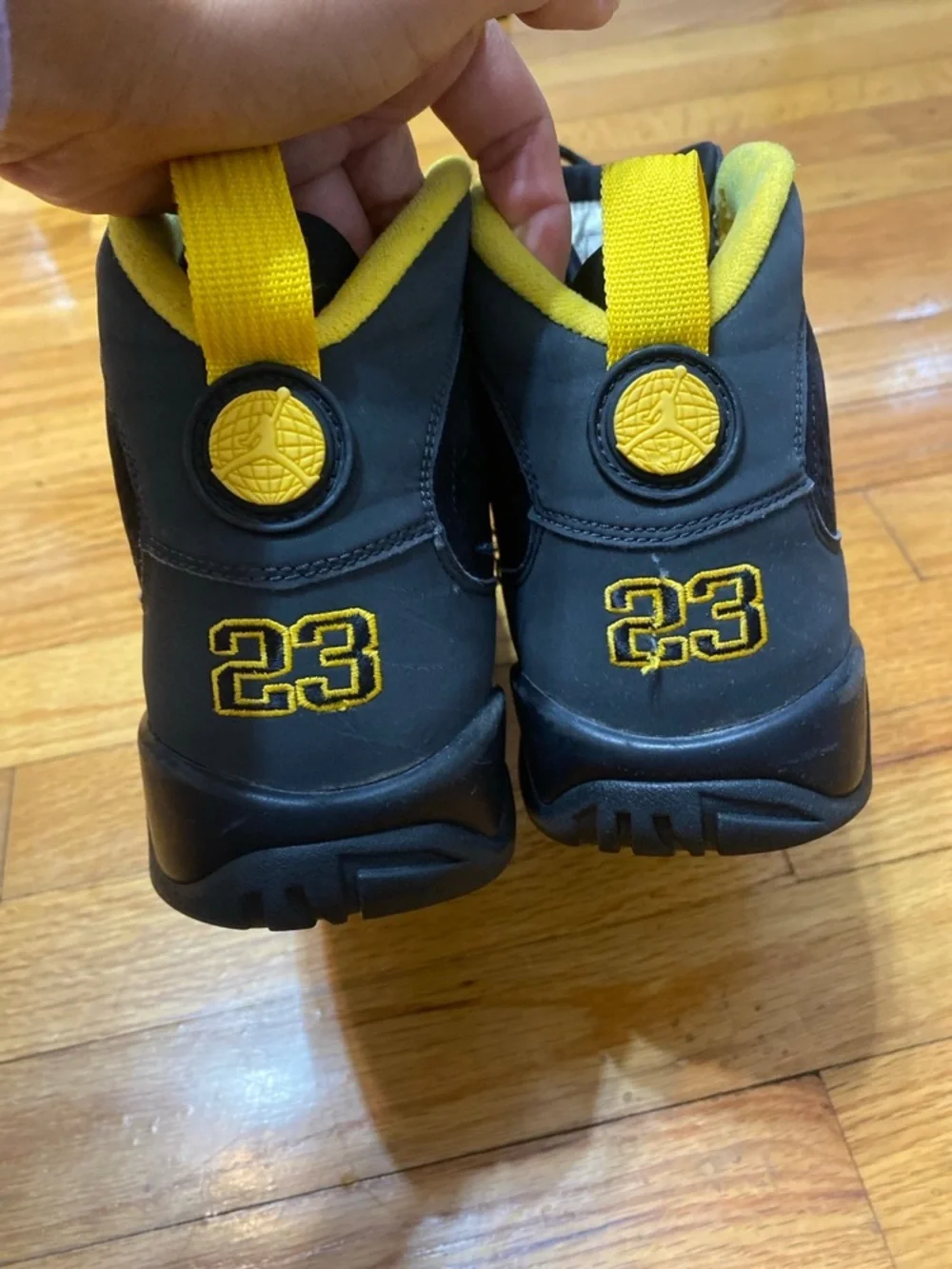 Air Jordan 9 Retro boots NRG university gold